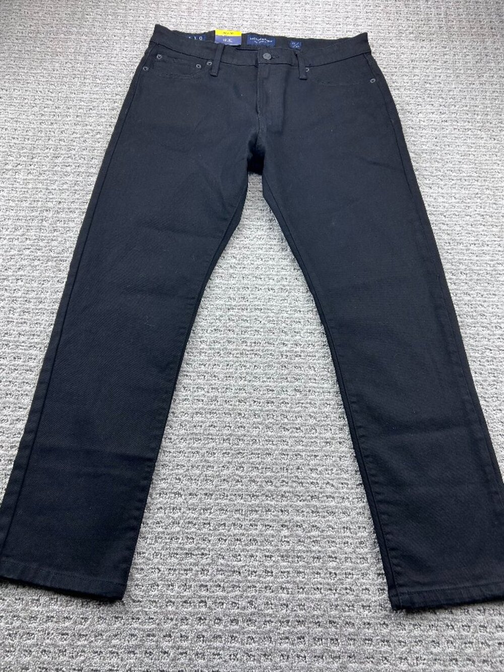 Lucky Brand Los Angeles 410 Straight Jeans Men Size 32 X 30 Black New With Tags